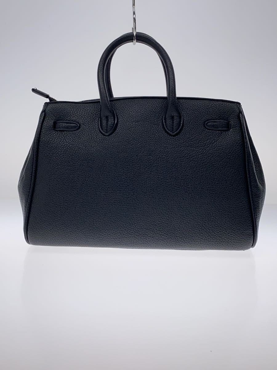 SNIDEL2-Way Handbag Faux Leather BLK swgb194601 3