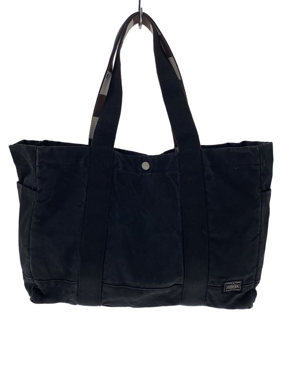 PORTERPAINT Paint Tote Bag Canvas BLK