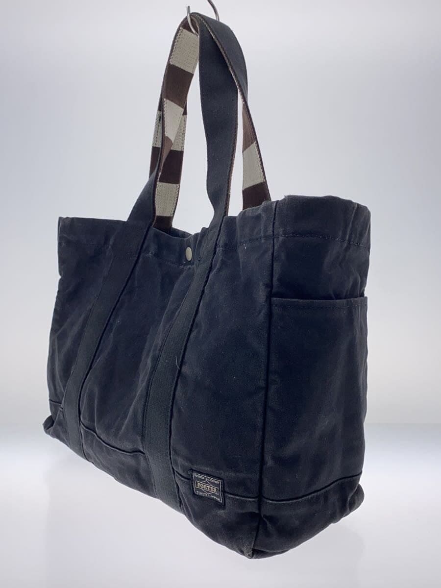 PORTERPAINT Paint Tote Bag Canvas BLK 2