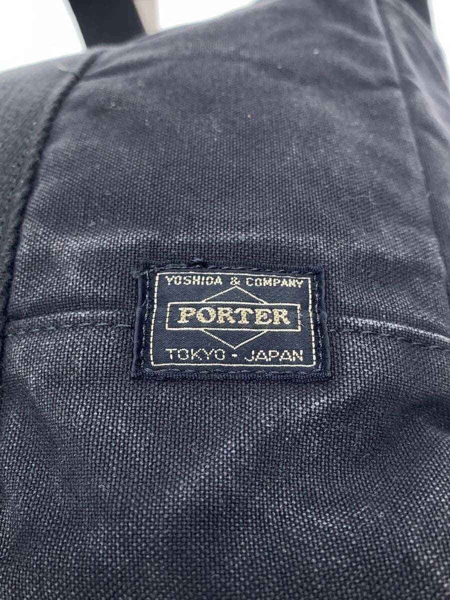 PORTERPAINT Paint Tote Bag Canvas BLK 5