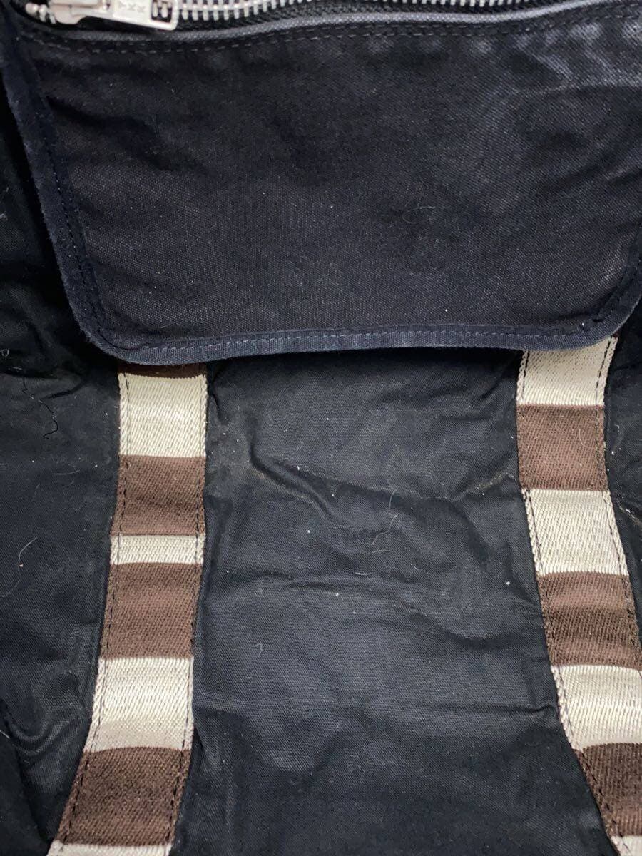 PORTERPAINT Paint Tote Bag Canvas BLK 6