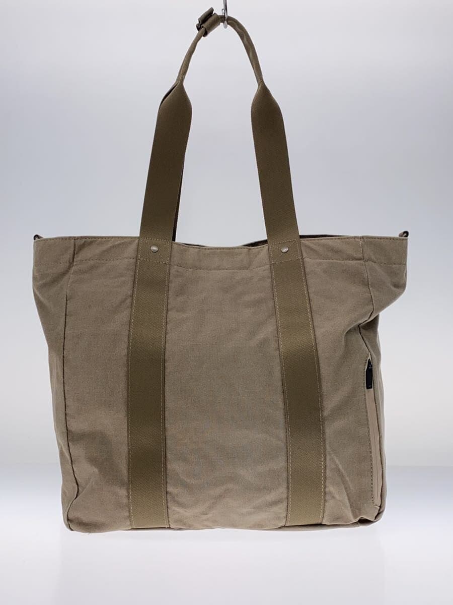 PORTER Helmet Bag 2-Way Tote Bag Canvas KHK Solid 3