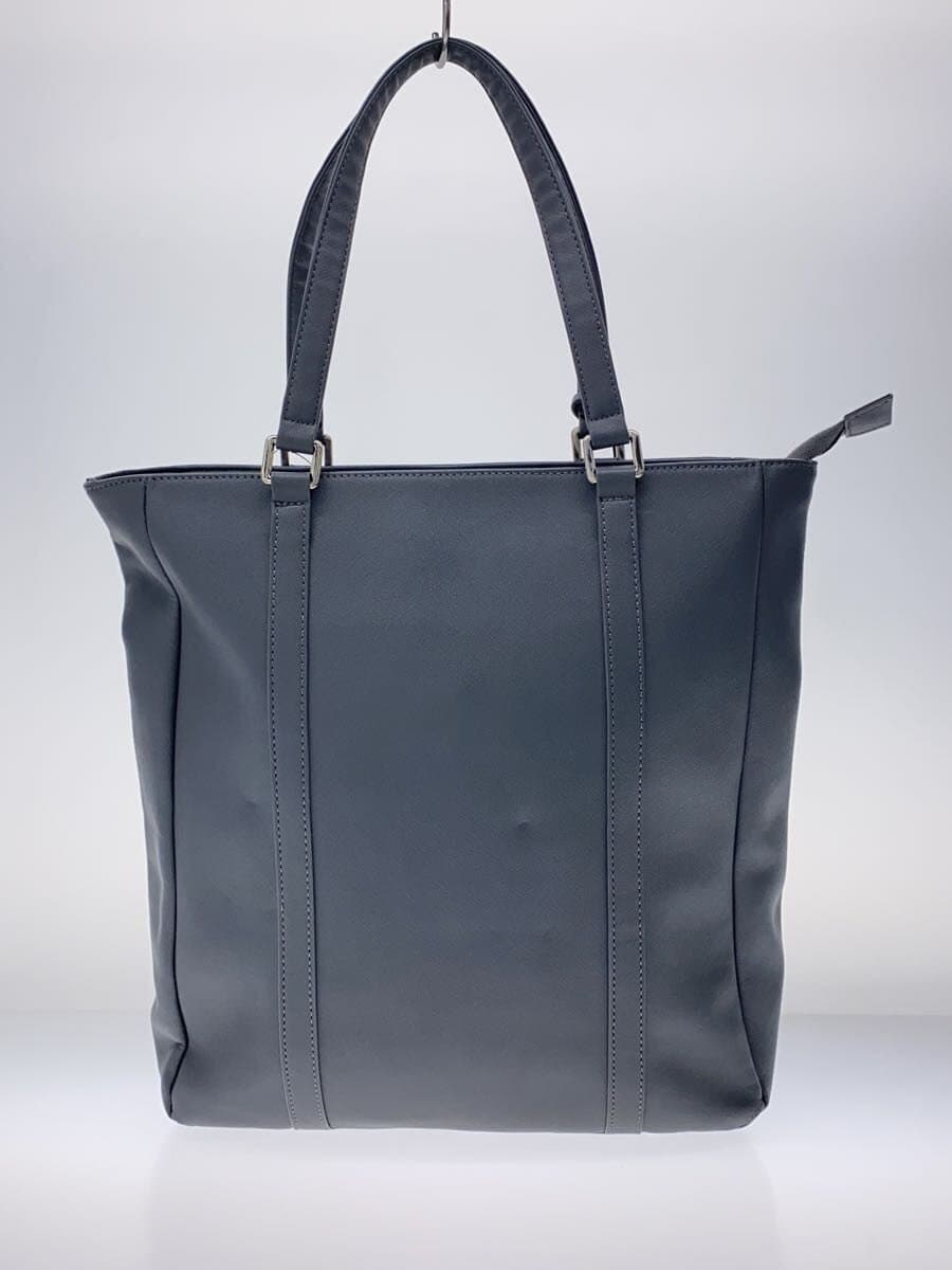 RE Gi STA Tote Bag Leather GRY Solid 3