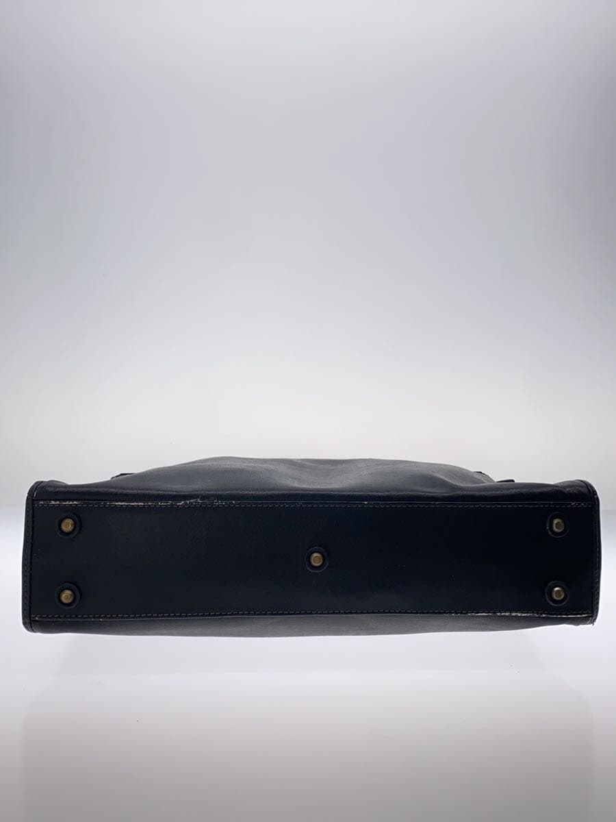 Other Brand AXE borderless Briefcase Leather BLK Solid 4