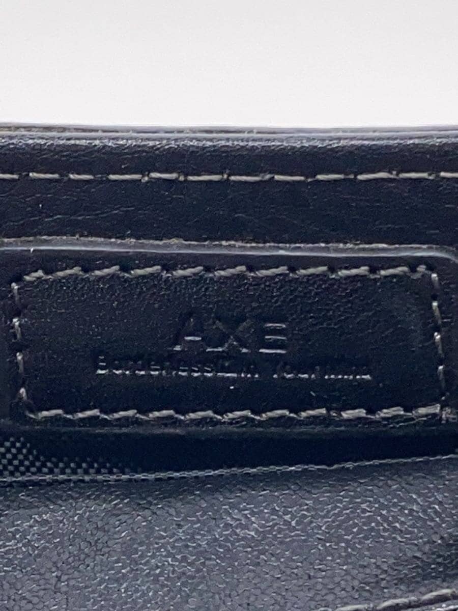 Other Brand AXE borderless Briefcase Leather BLK Solid 5