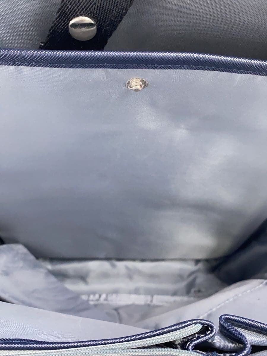 VISARUNO Backpack Leather NVY Solid 6