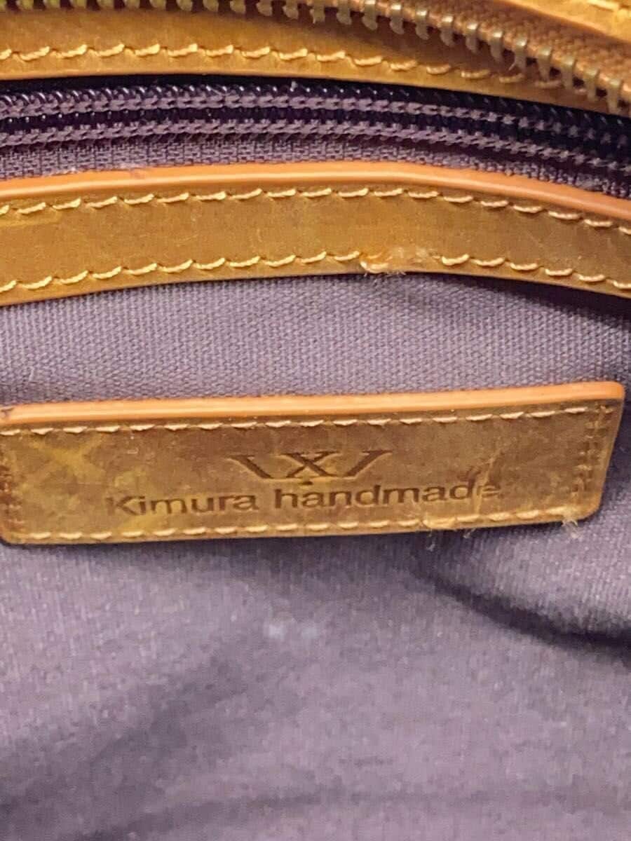 KIMURA Kimura Kobo Tote Bag Leather CML Solid 5