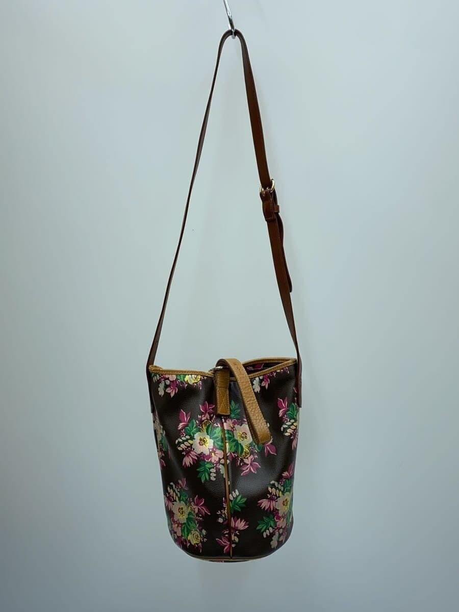 KENZO Shoulder Bag BRW Floral 3