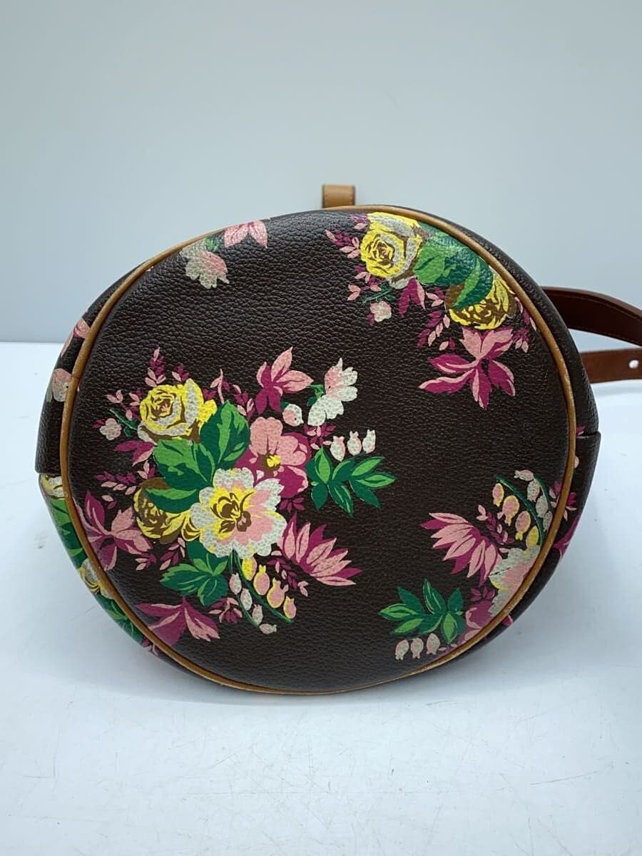 KENZO Shoulder Bag BRW Floral 4