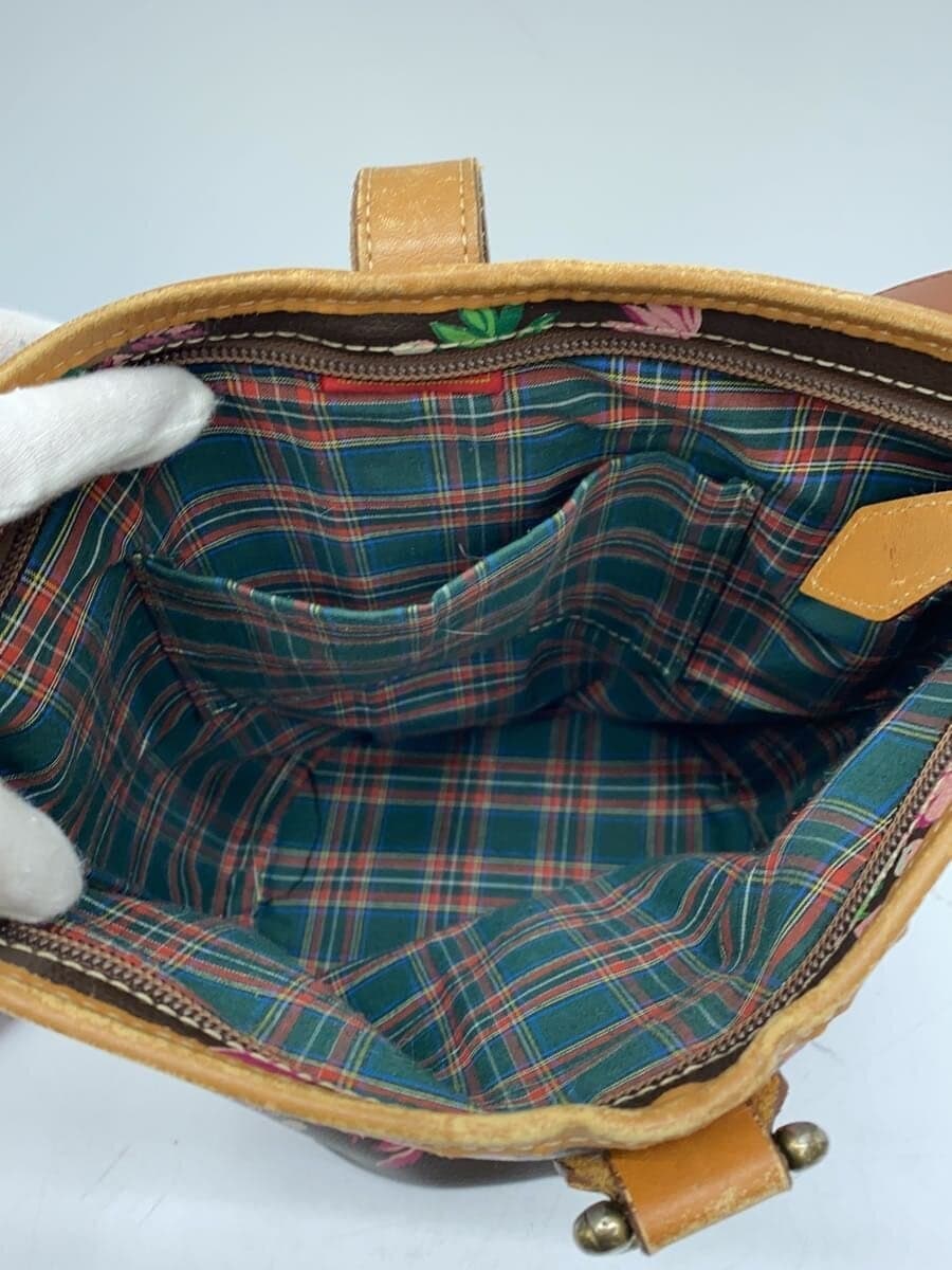 KENZO Shoulder Bag BRW Floral 6