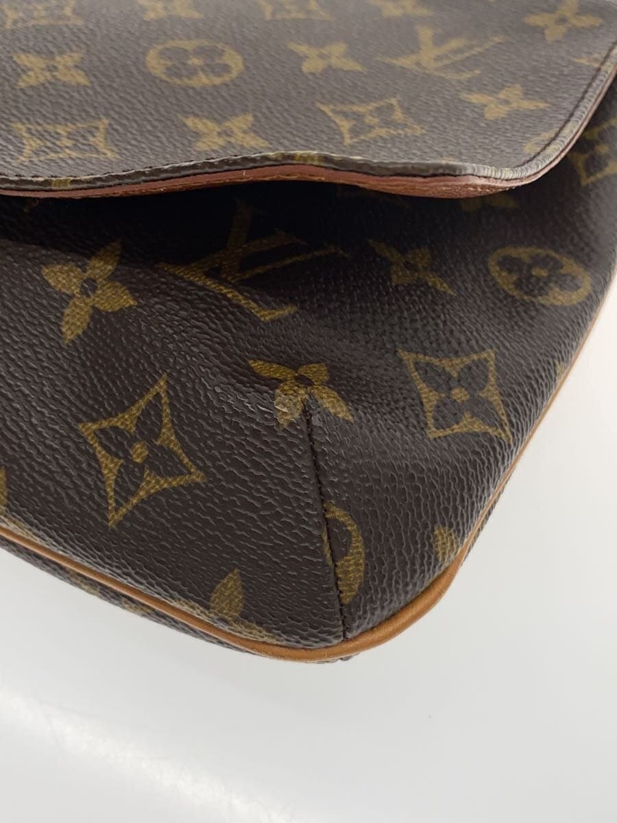 LOUIS VUITTON Musette Tango_Monogram Canvas_Long Shoulder PVC BRW Monogram 7
