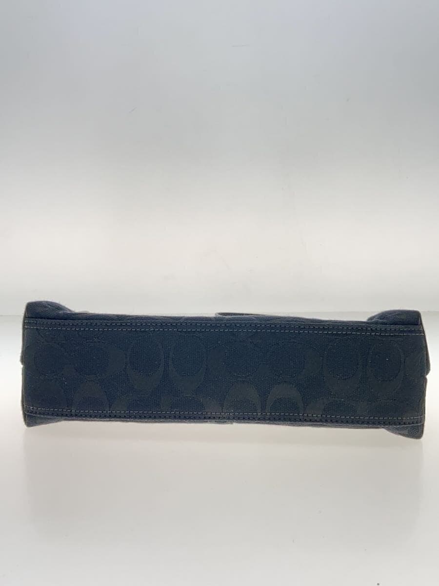 COACH Shoulder Bag -- BLK All-over Print 8K01 4