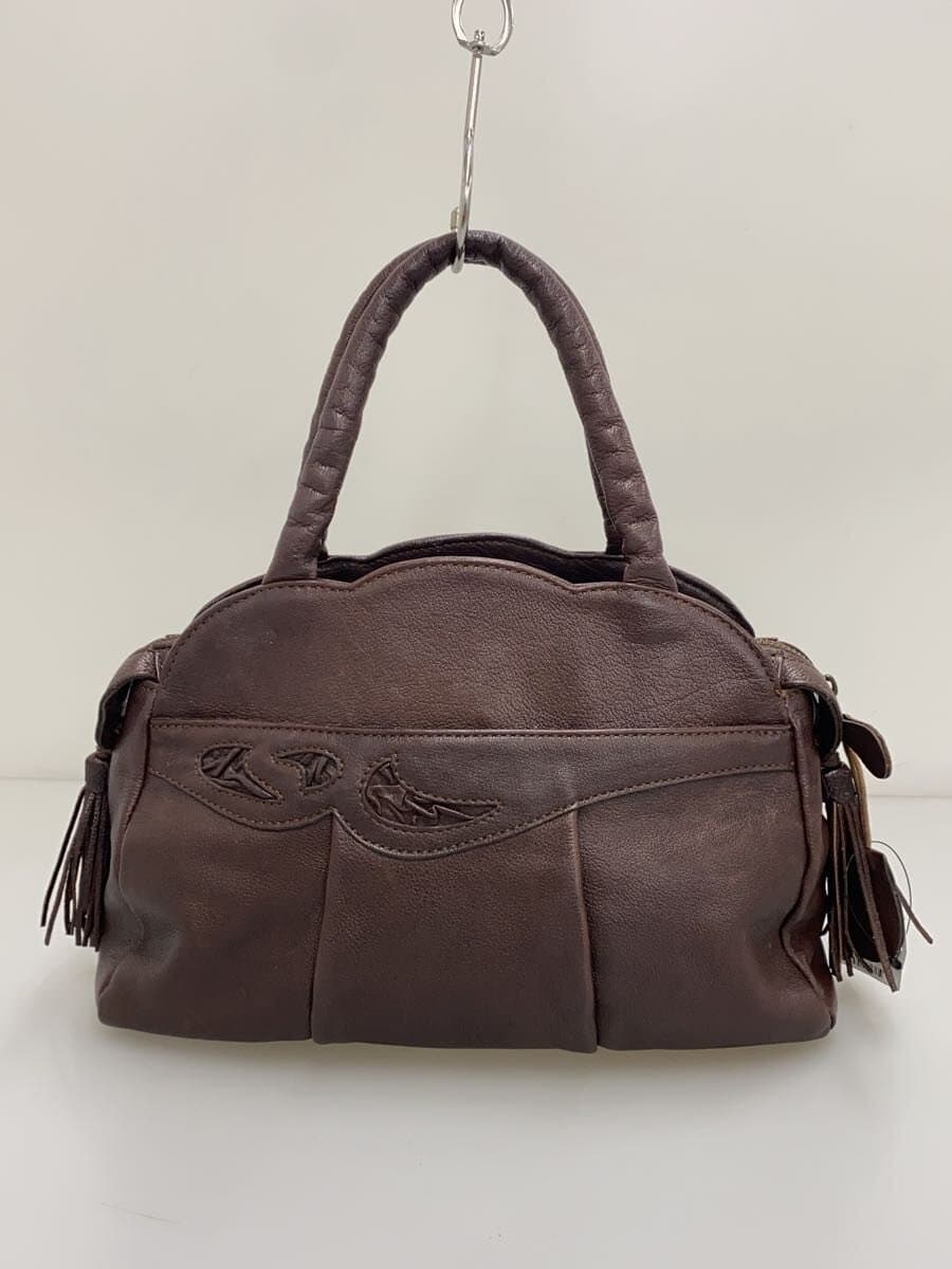 IBIZA Handbag Leather BRD Solid 3