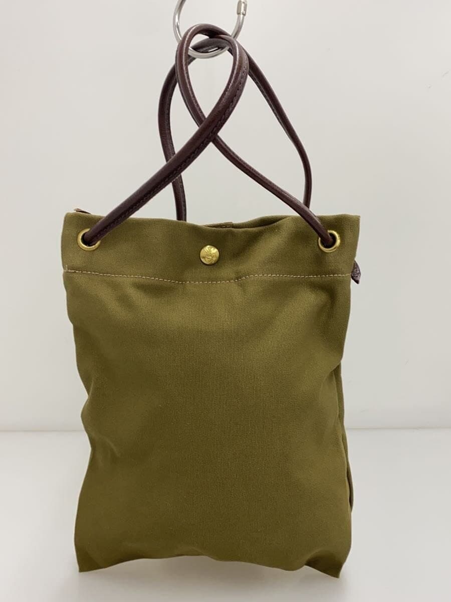 IL BISONTE Shoulder Bag Canvas KHK 3