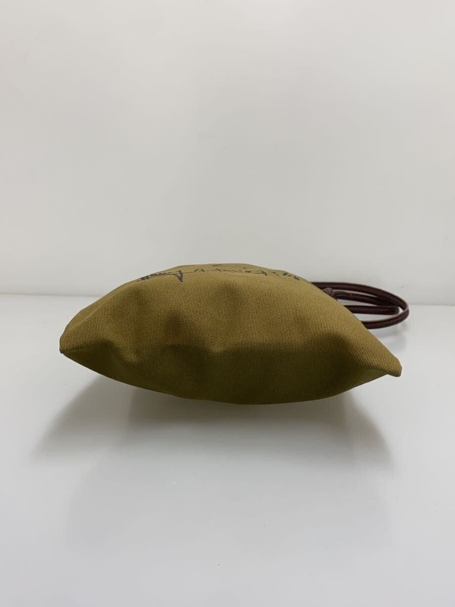 IL BISONTE Shoulder Bag Canvas KHK 4