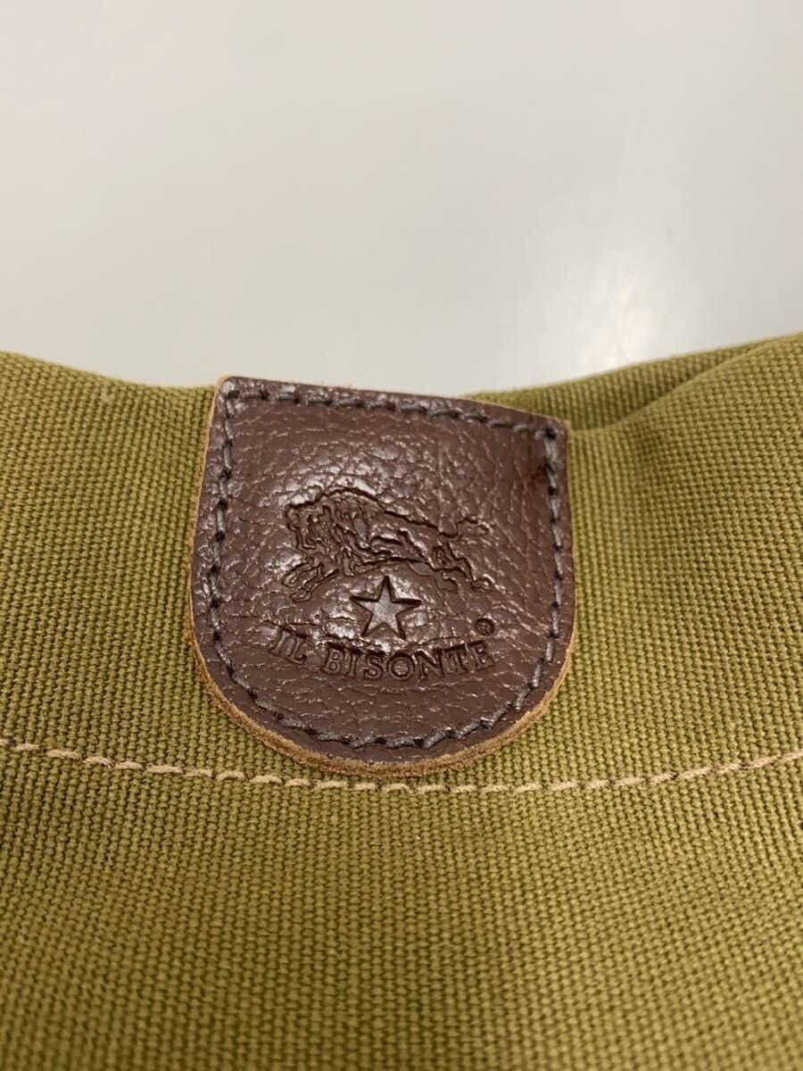 IL BISONTE Shoulder Bag Canvas KHK 5