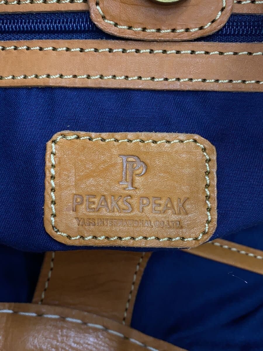 PEAKS PEAK Handbag Cowhide BRW Solid 5