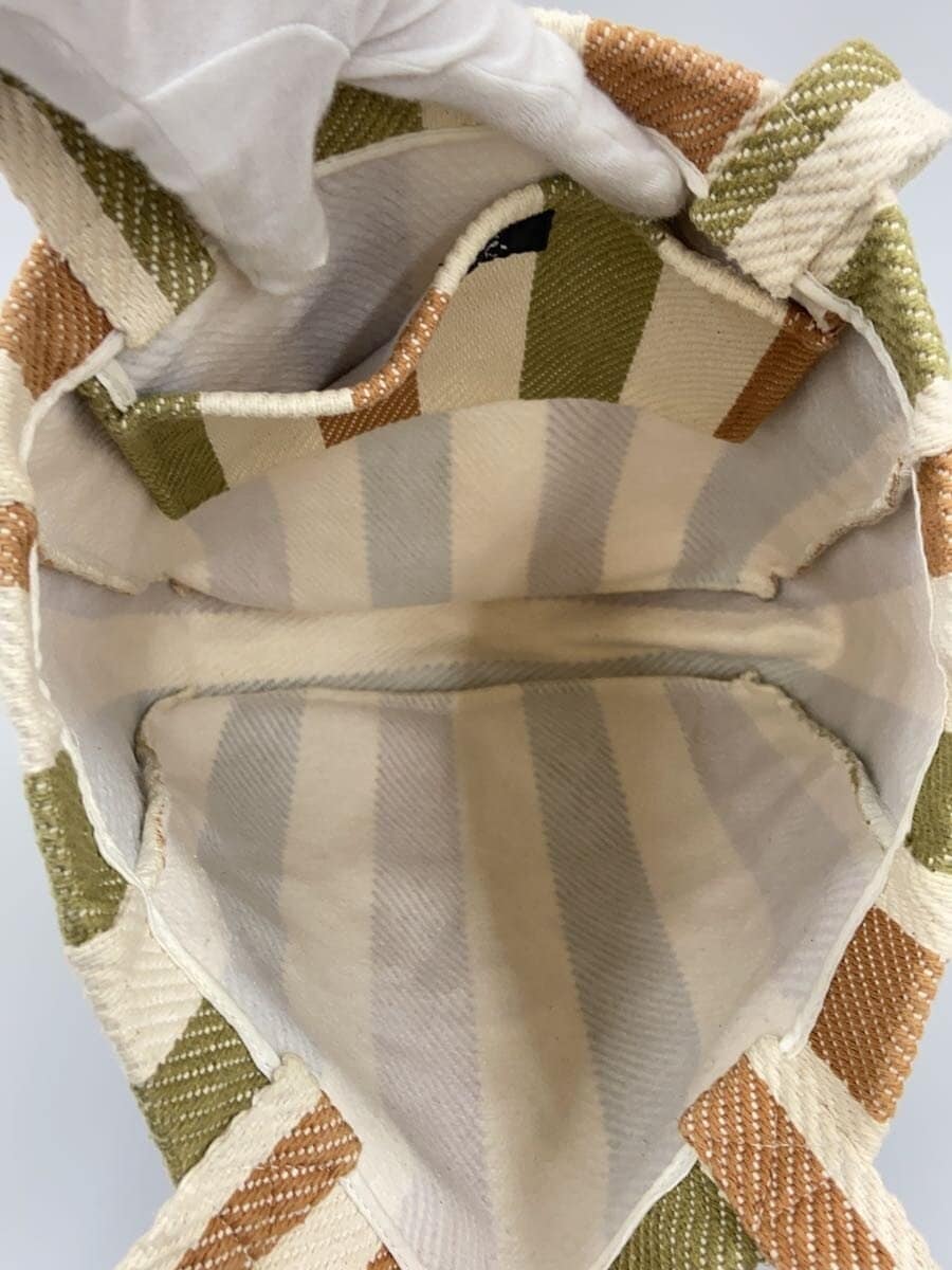 A.P.C. Tote Bag Cotton Multicolor Stripe 6