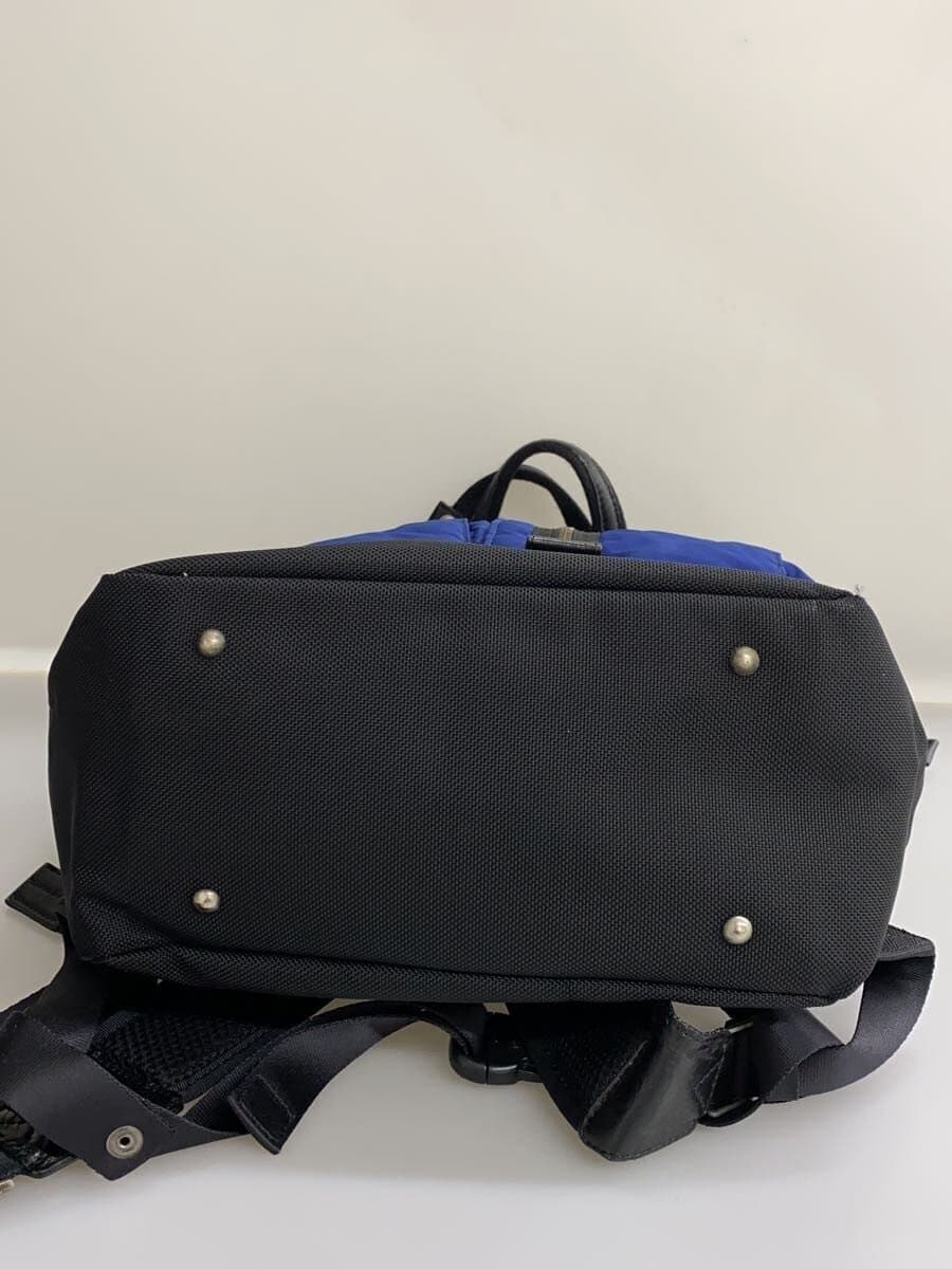 LANVIN en Bleu Tote Bag Nylon BLK Solid 4