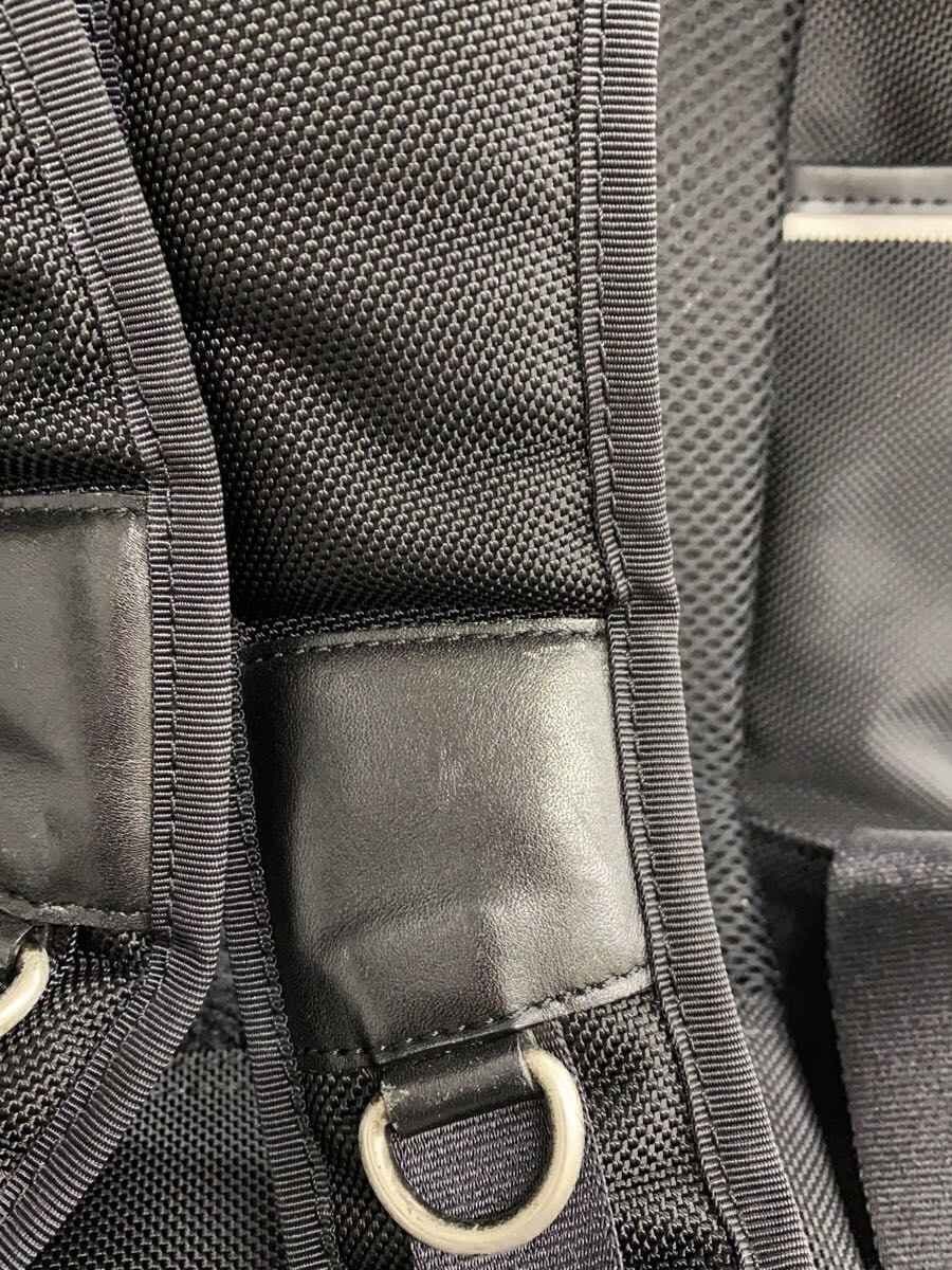 LANVIN en Bleu Tote Bag Nylon BLK Solid 7