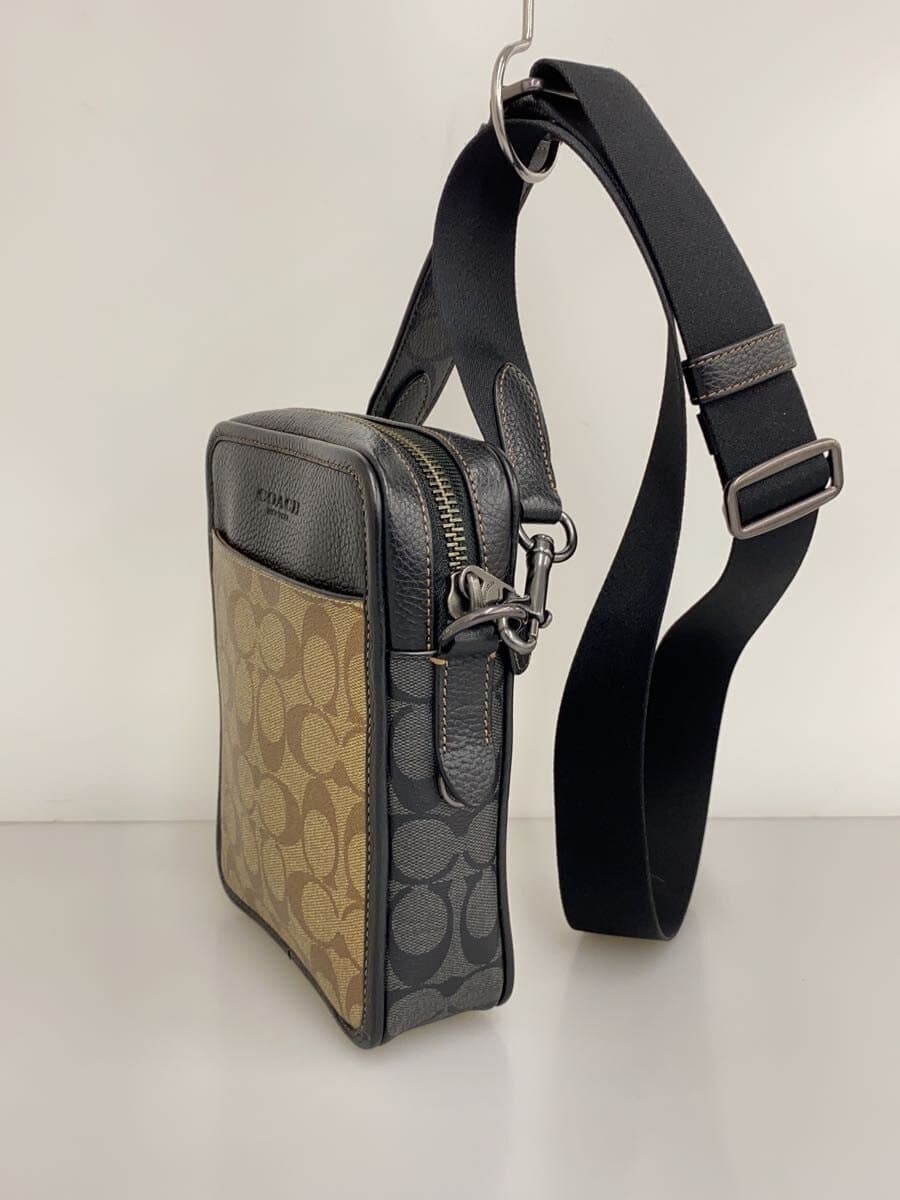 COACH Shoulder Bag Leather CML All Over Pattern cc090 2