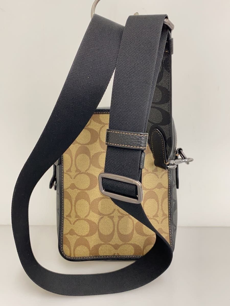COACH Shoulder Bag Leather CML All Over Pattern cc090 3