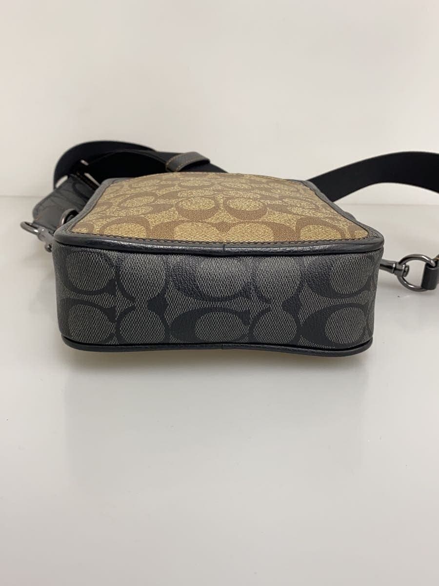 COACH Shoulder Bag Leather CML All Over Pattern cc090 4