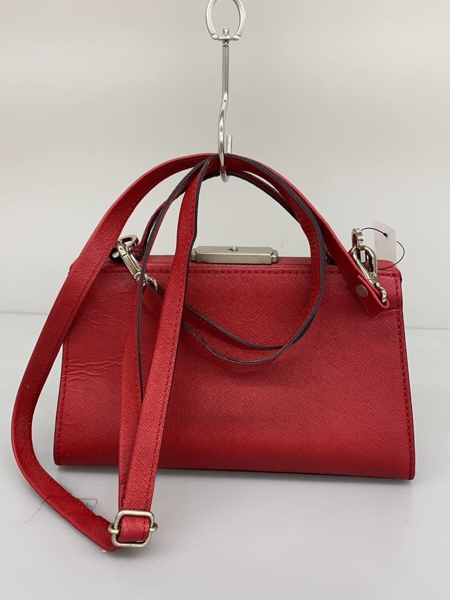 Other Brand Foglia Handbag RED Solid 3