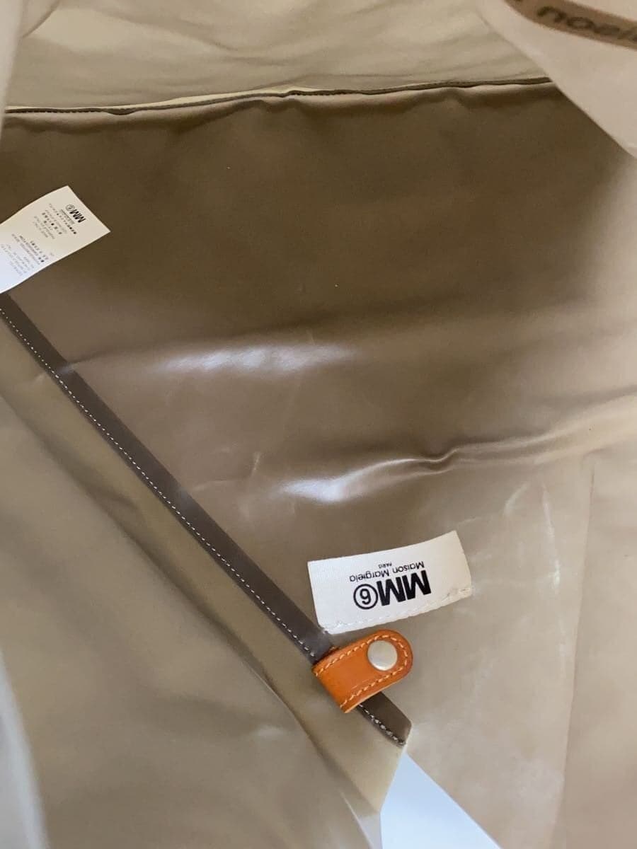 MM6 Tote Bag GRY Solid s54wd0039 p2394 6