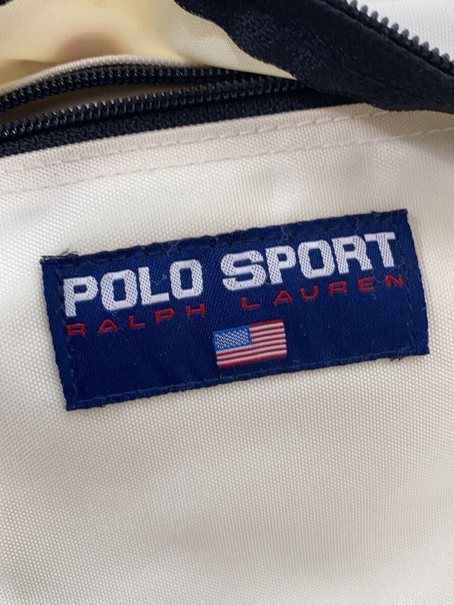 POLO SPORT90s Stain Backpack Nylon WHT Solid 5
