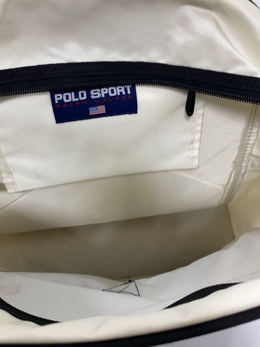 POLO SPORT90s Stain Backpack Nylon WHT Solid 6