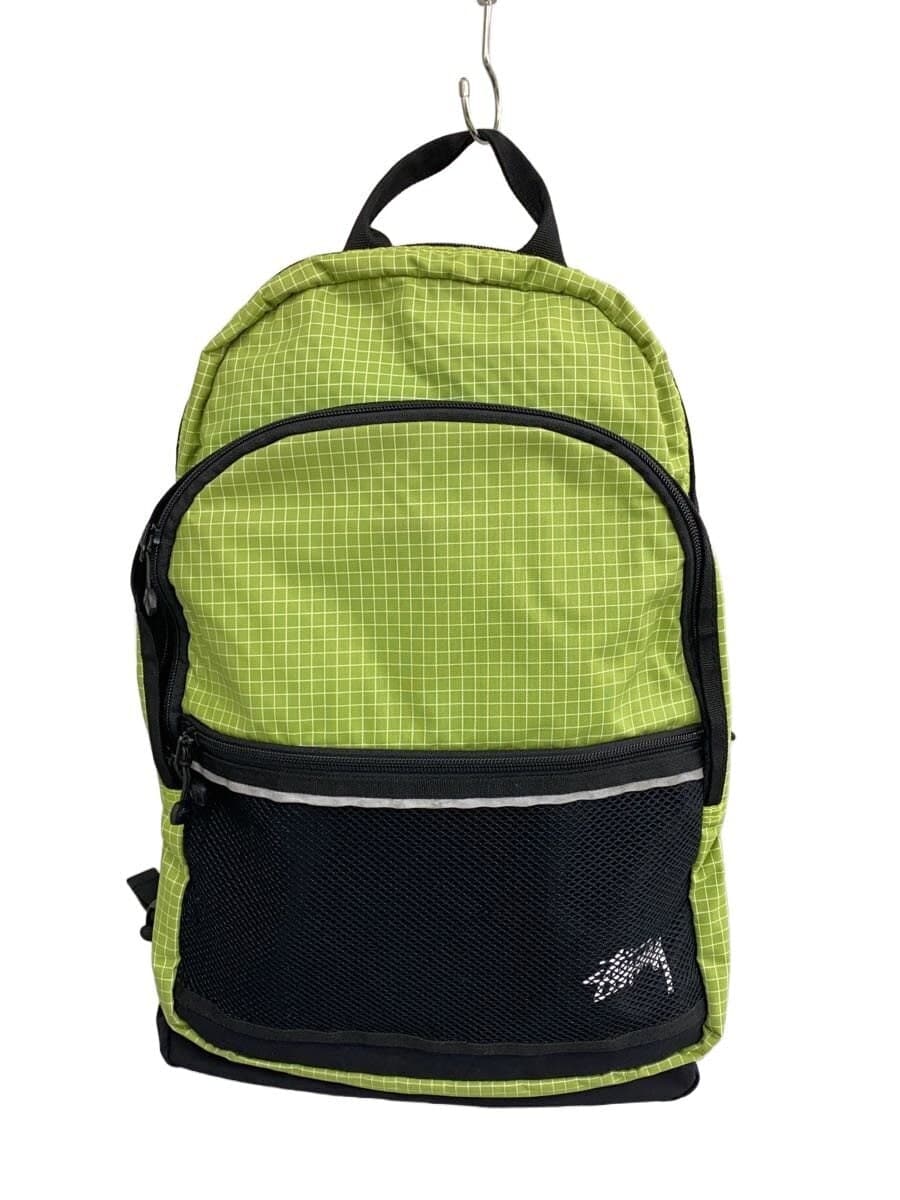 STUSSY Backpack Nylon GRN Check 133020