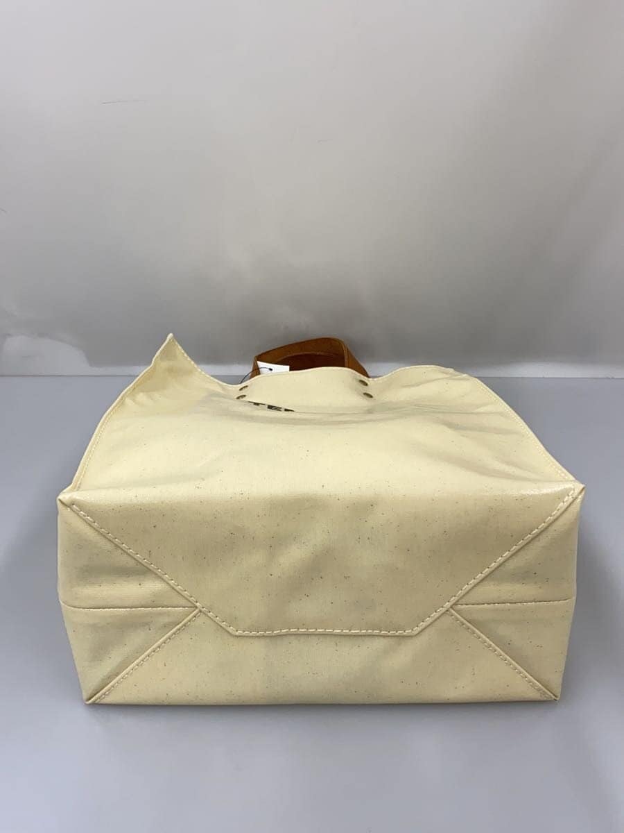 TEMBEA × IL BISONTE Paper Tote Tote Bag PVC BEG 4