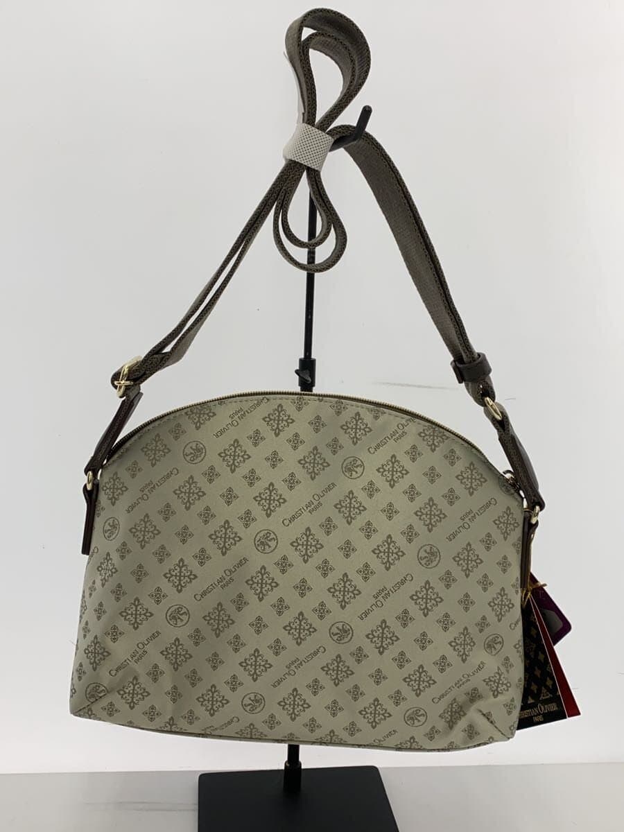 CHRISTIAN OLIVIER Shoulder Bag GRY All Over Pattern 3