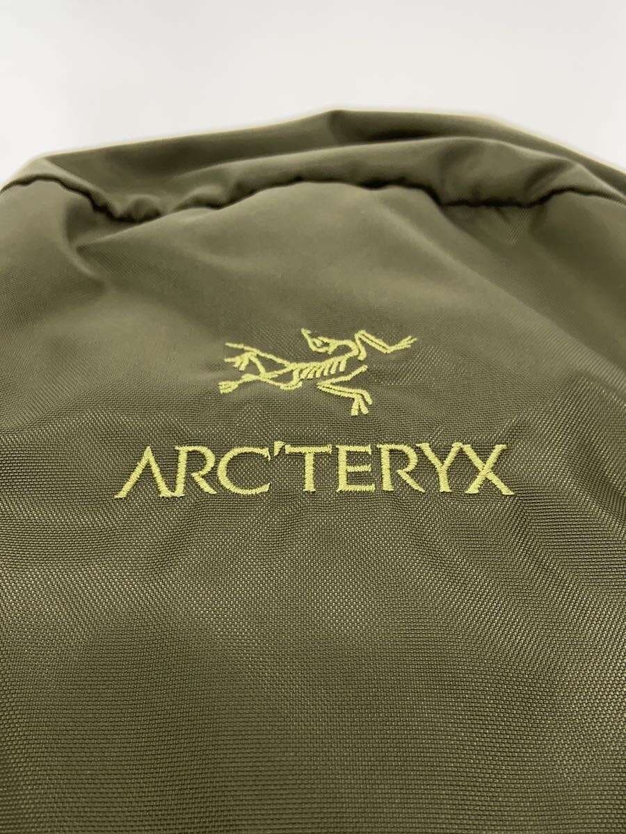 ARC'TERYX backpack nylon KHK solid color 7715-120459 5