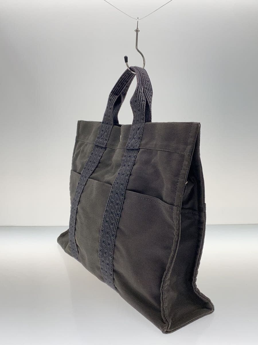 HERMES Tote Bag Cotton BRW All Over Pattern 2