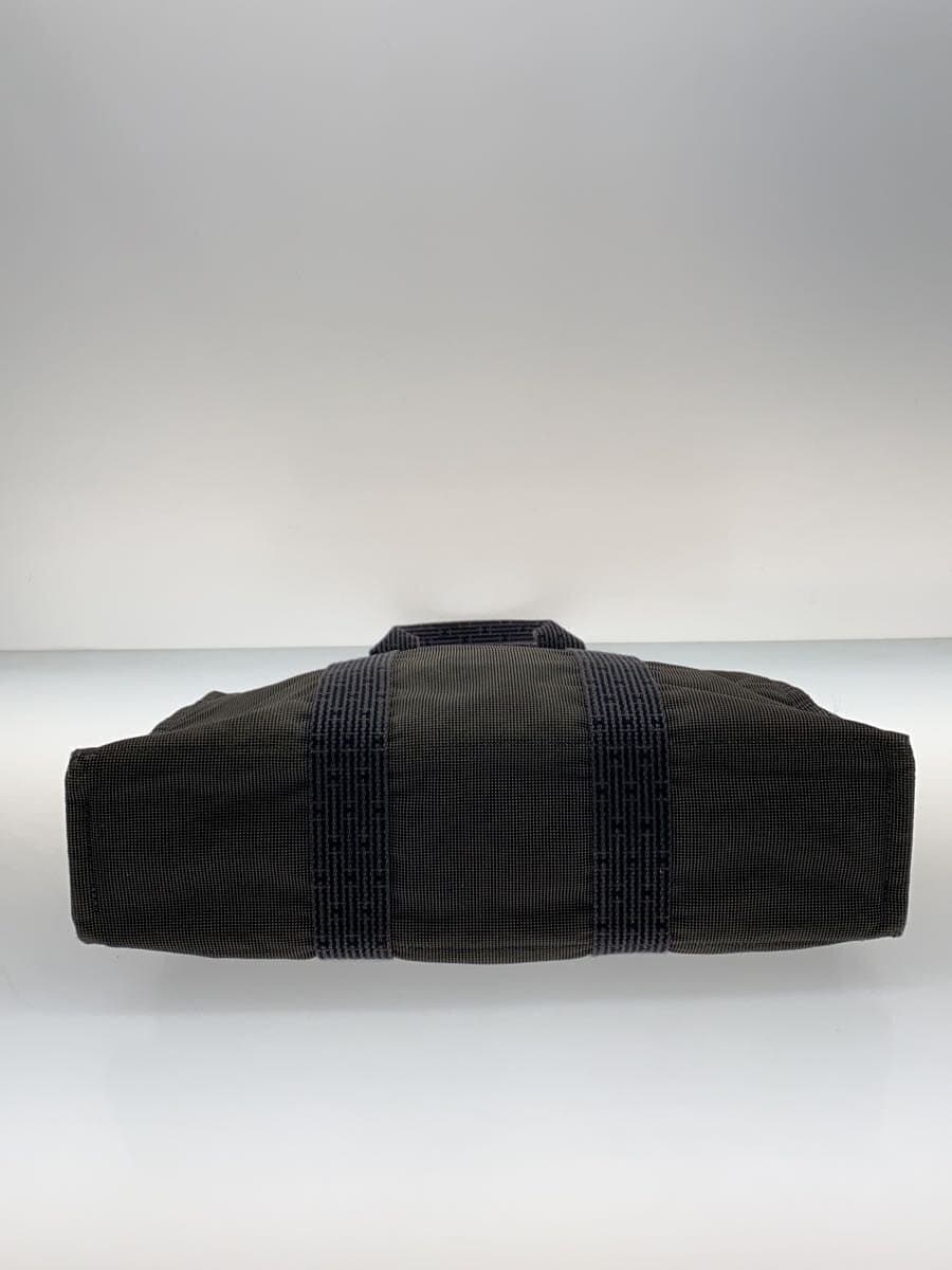 HERMES Tote Bag Cotton BRW All Over Pattern 4