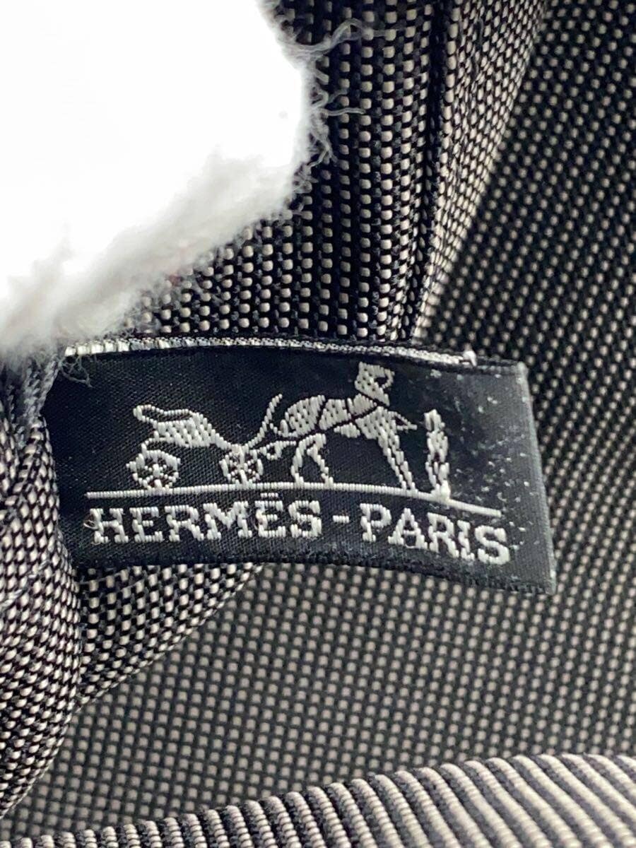 HERMES Tote Bag Cotton BRW All Over Pattern 5