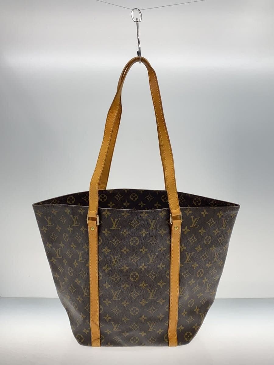 LOUIS VUITTON Sack Shopper ping_Monogram Canvas PVC BRW 3