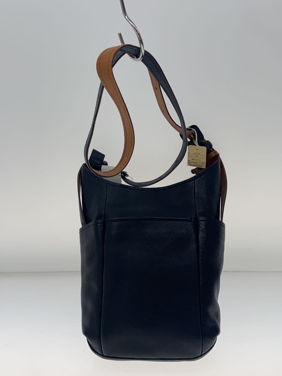 GENTEN Shoulder Bag Cow Leather NVY 44100 86 3