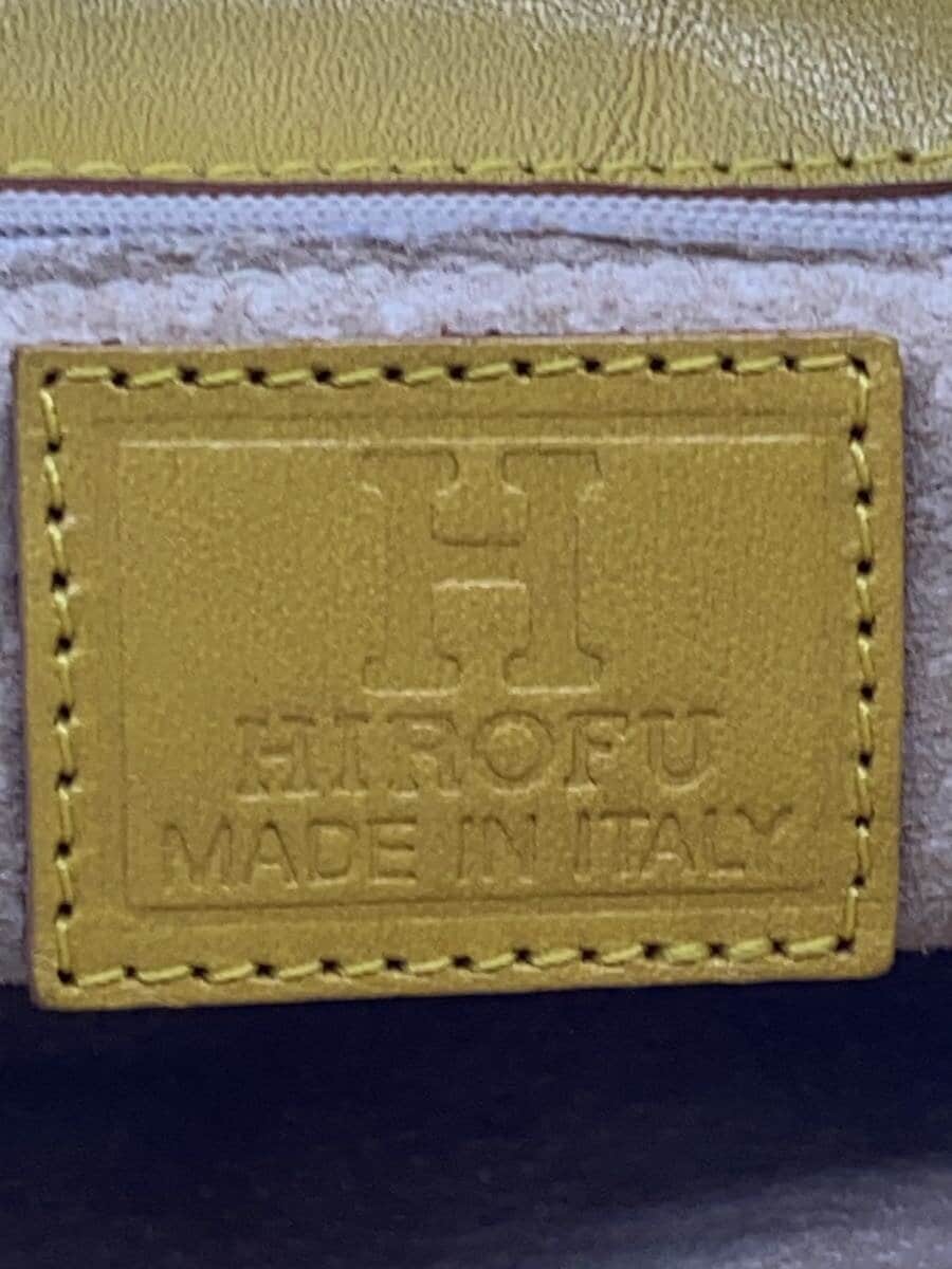 HIROFU handbag leather YLW 5