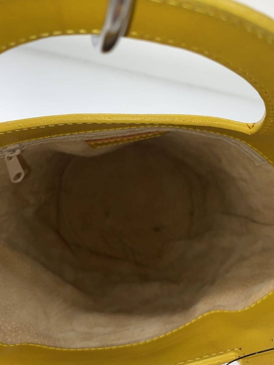HIROFU handbag leather YLW 6