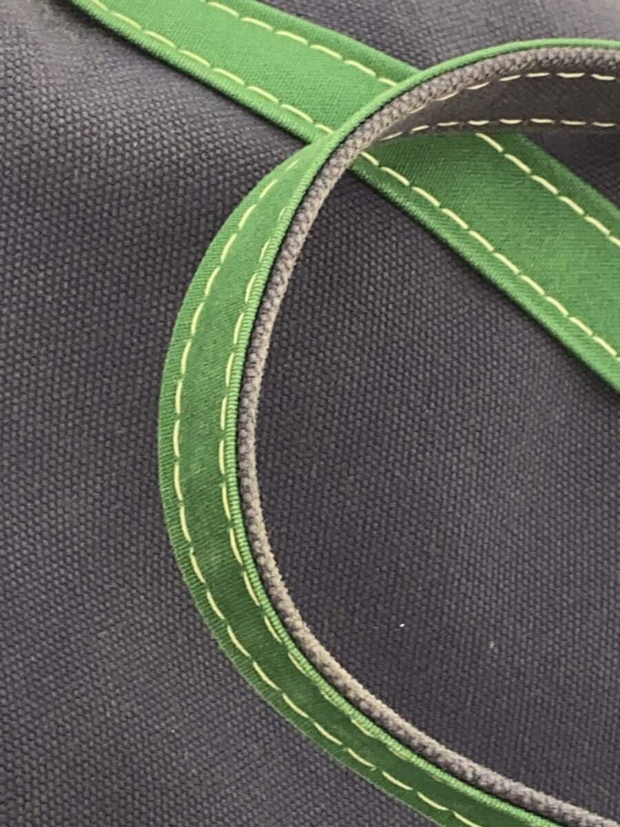 L.L.Bean 3 Tone BOAT AND TOTE Tote Bag Cotton NVY 289601 8