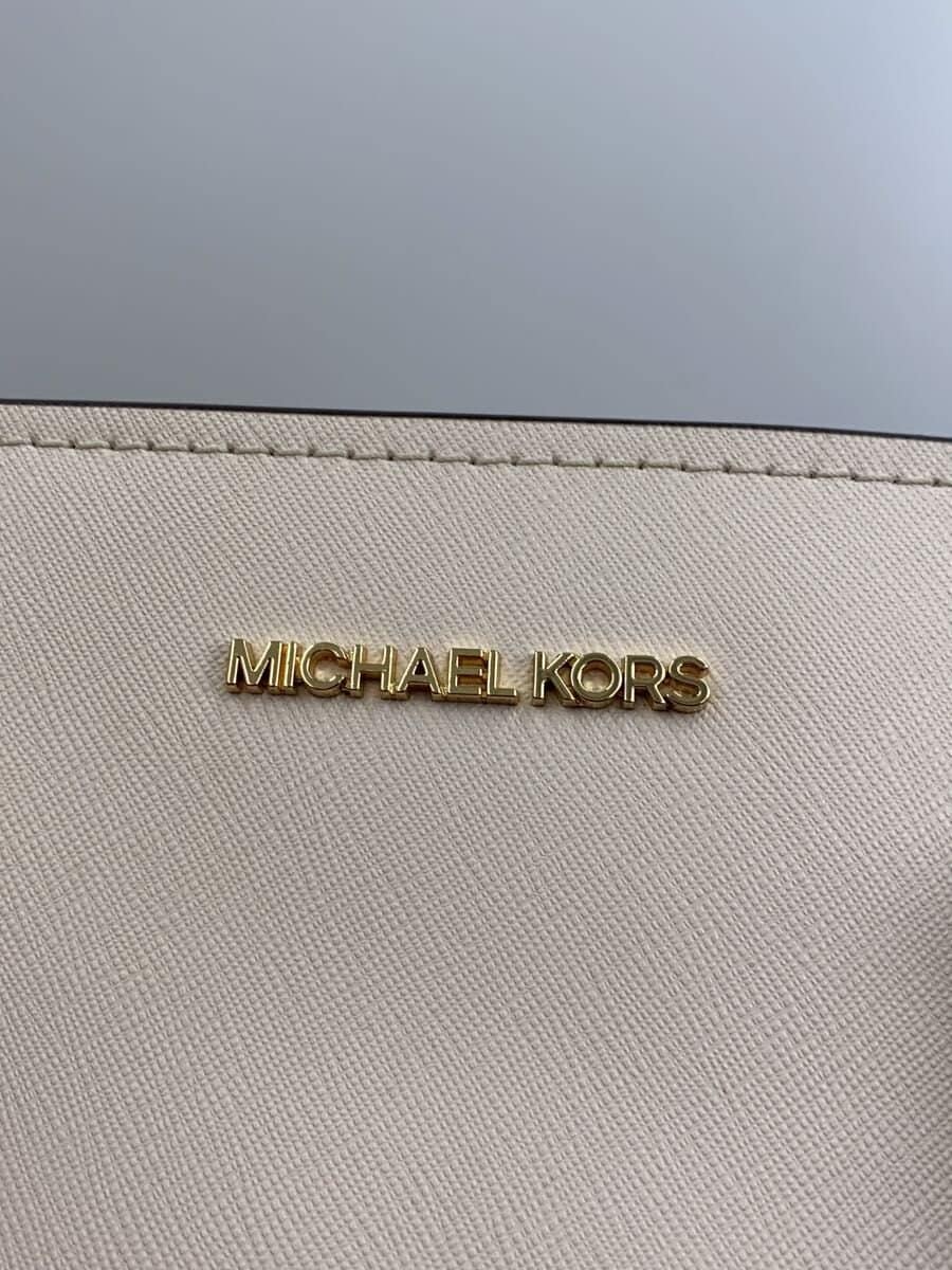 MICHAEL KORS shoulder bag -- CRM plain 5