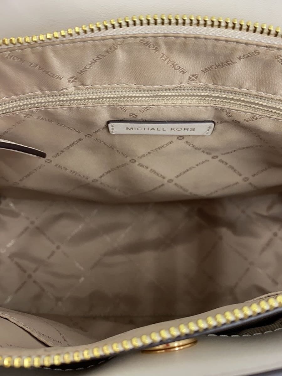MICHAEL KORS shoulder bag -- CRM plain 6