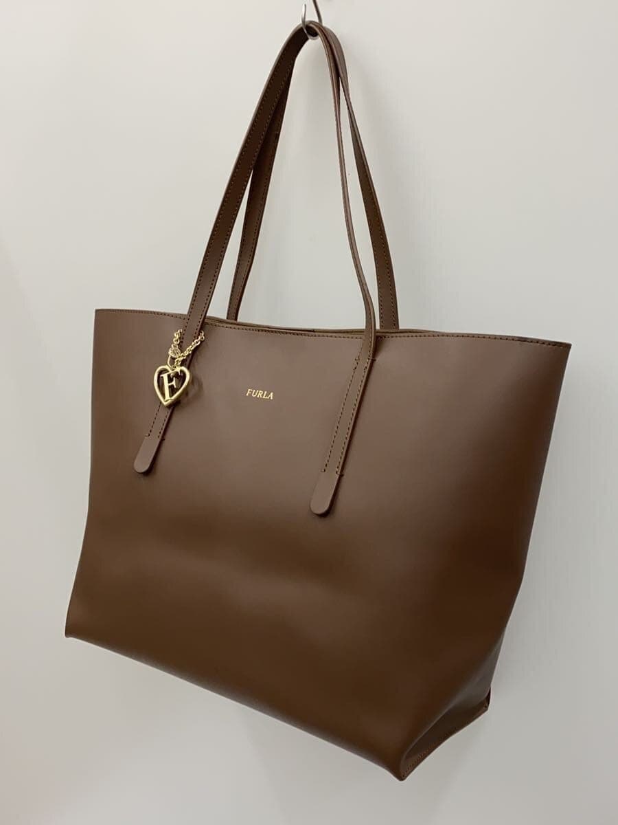 FURLA Tote Bag BRW Solid 2