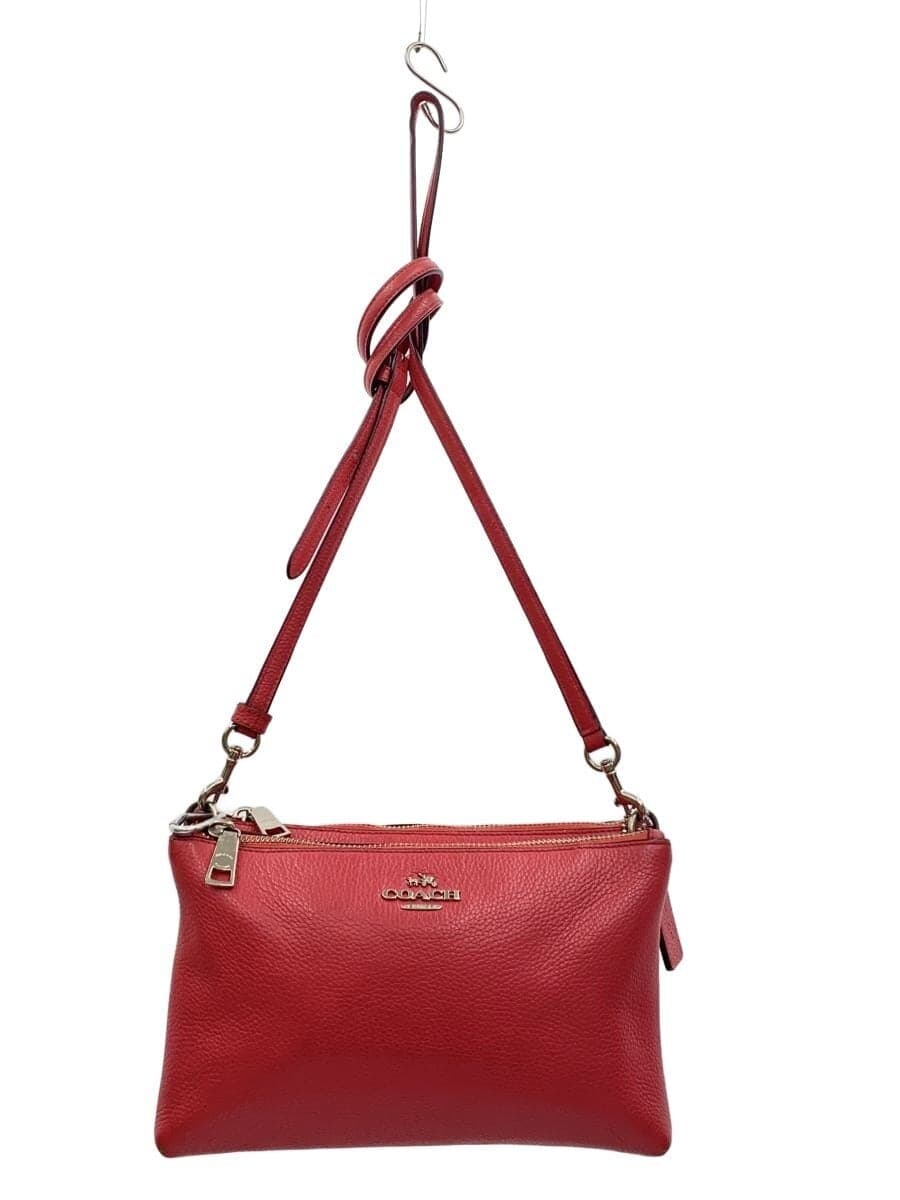 COACH Shoulder Bag PNK Solid