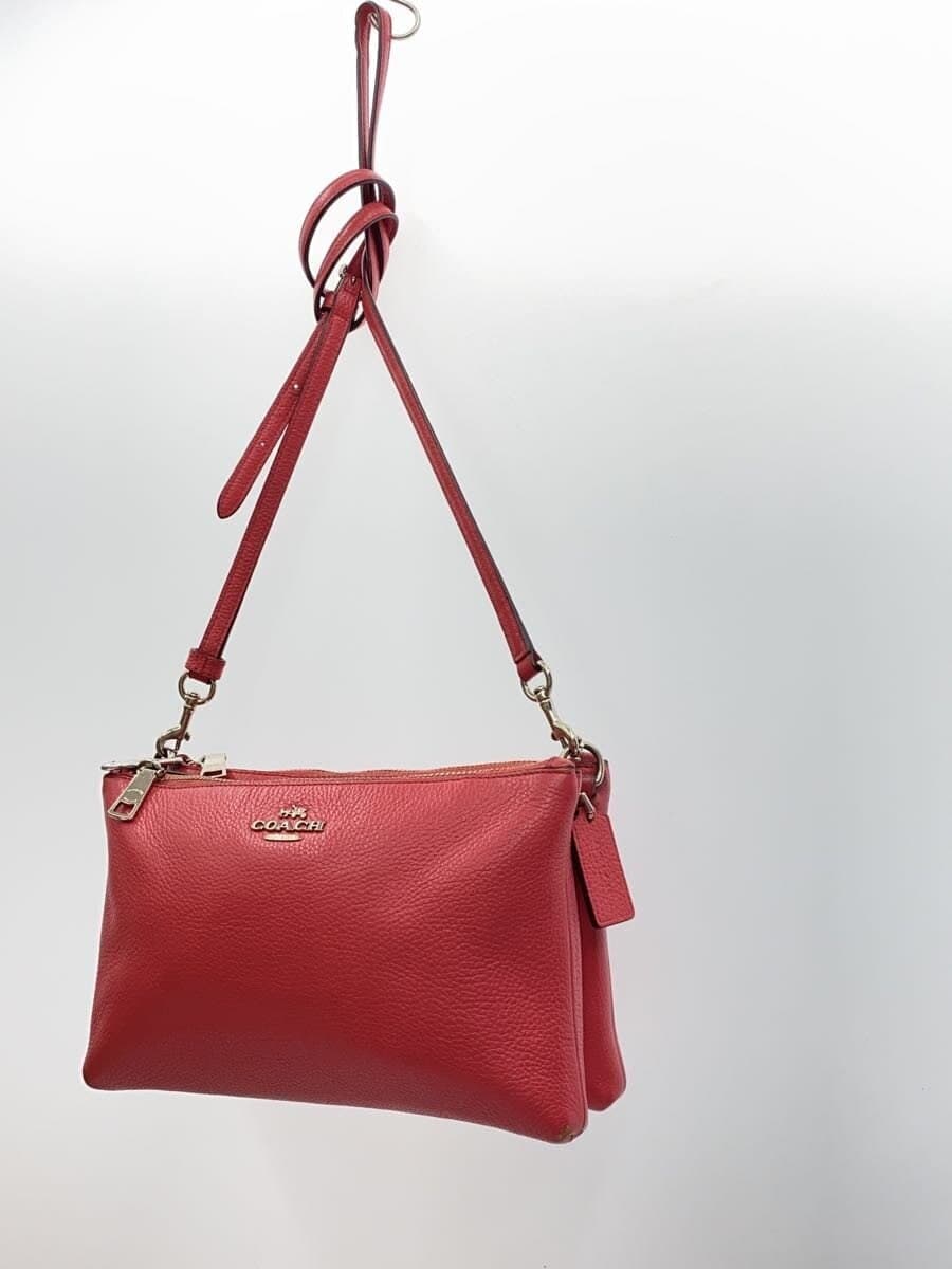 COACH Shoulder Bag PNK Solid 2