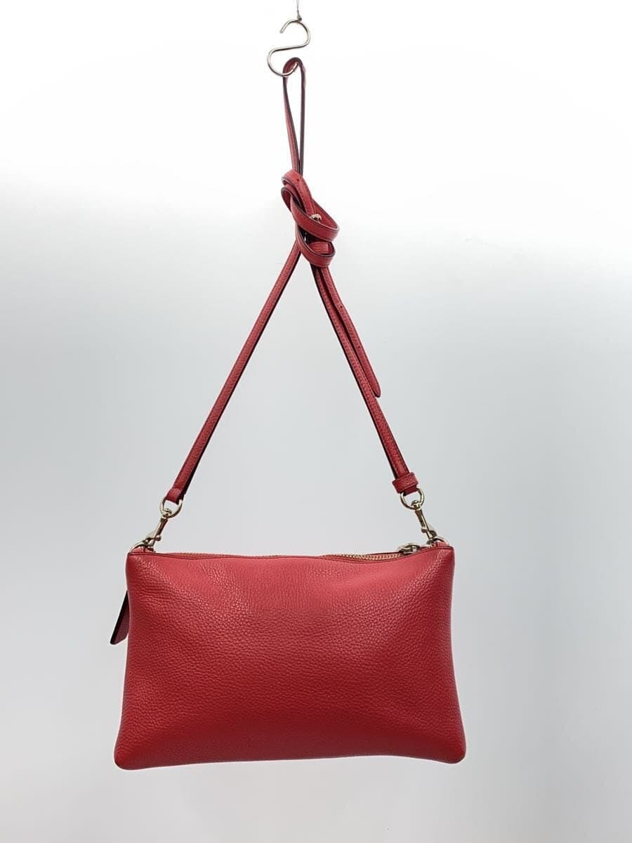 COACH Shoulder Bag PNK Solid 3