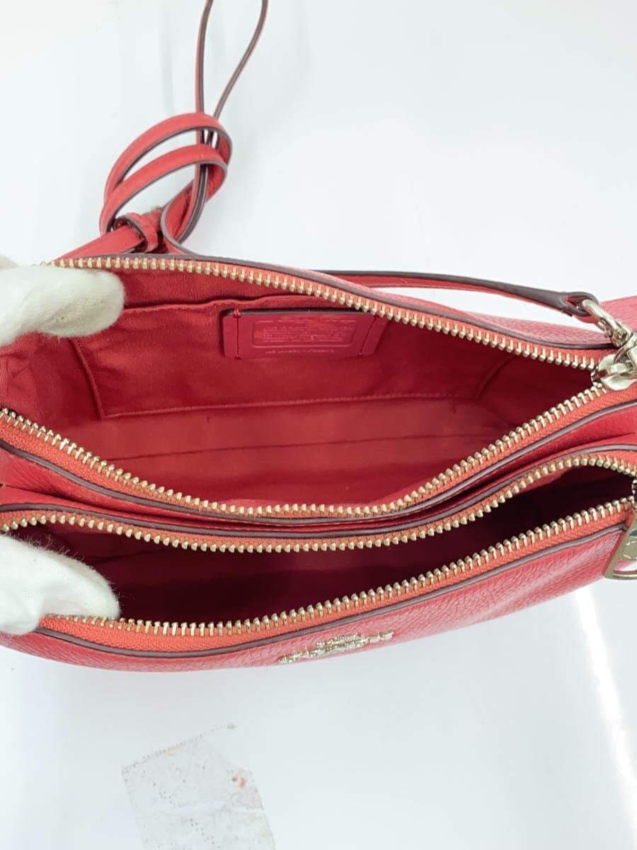 COACH Shoulder Bag PNK Solid 6